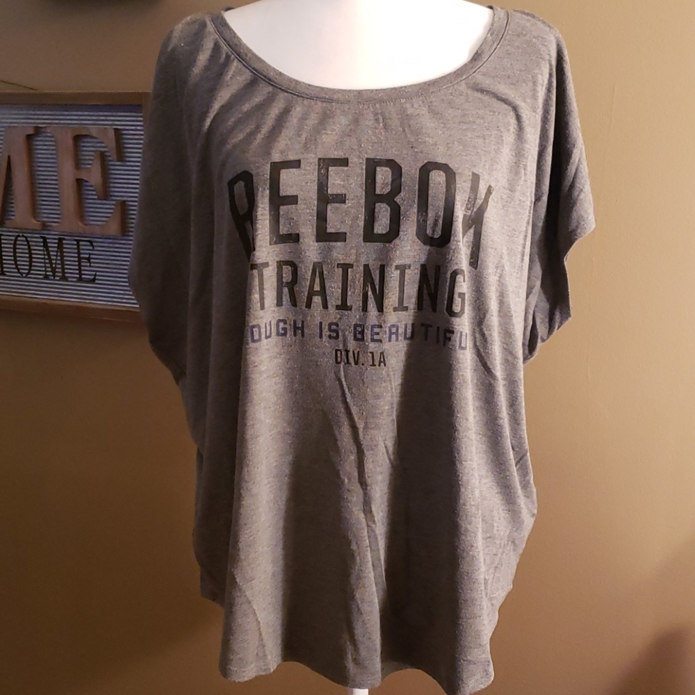 Reebok oversized muscle tee, size 1x
